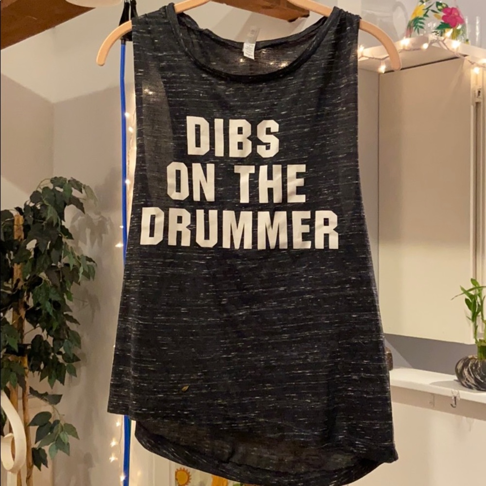 DIBS on the Drummer tank